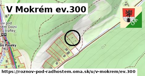 V Mokrém ev.300, Rožnov pod Radhoštěm