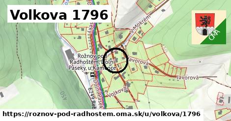 Volkova 1796, Rožnov pod Radhoštěm