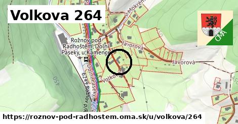 Volkova 264, Rožnov pod Radhoštěm