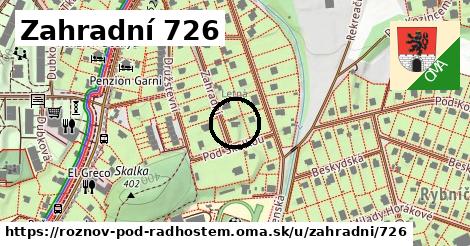 Zahradní 726, Rožnov pod Radhoštěm