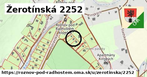 Žerotínská 2252, Rožnov pod Radhoštěm