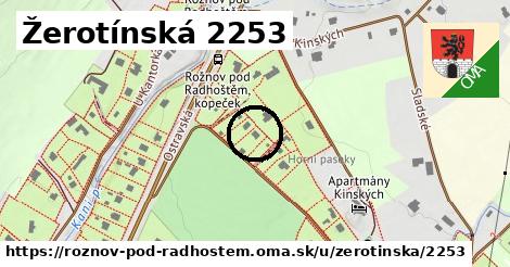 Žerotínská 2253, Rožnov pod Radhoštěm