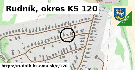 Rudník, okres KS <span class="supisne">120</span>