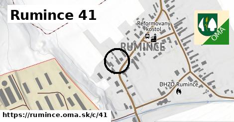 Rumince <span class="supisne">41</span>