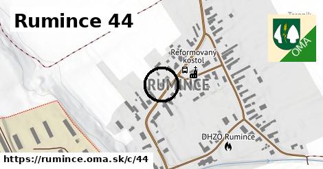Rumince <span class="supisne">44</span>