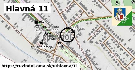 Hlavná 11, Ružindol