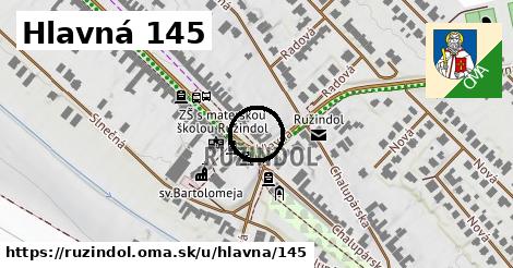 Hlavná 145, Ružindol