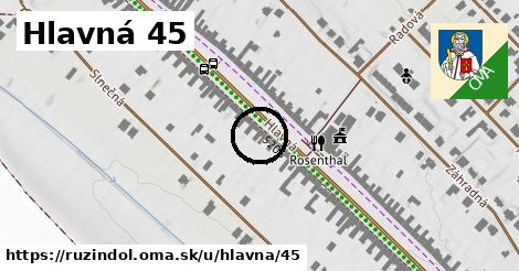 Hlavná 45, Ružindol