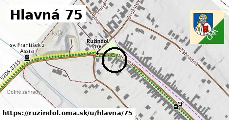 Hlavná 75, Ružindol