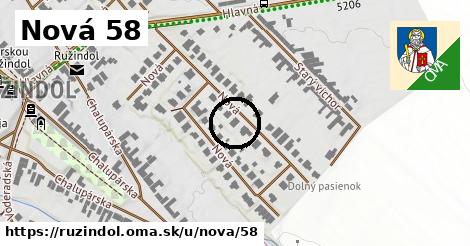Nová 58, Ružindol