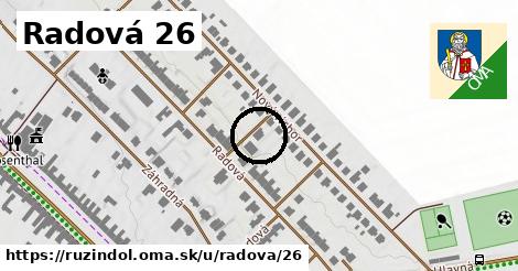 Radová 26, Ružindol