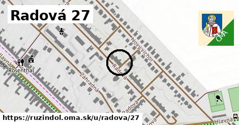 Radová 27, Ružindol