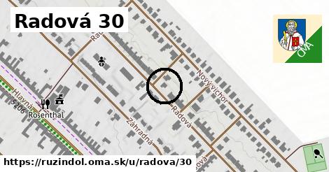 Radová 30, Ružindol