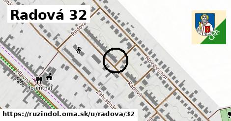 Radová 32, Ružindol