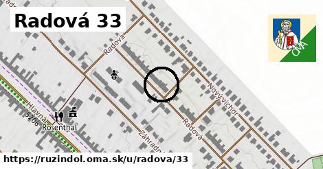 Radová 33, Ružindol