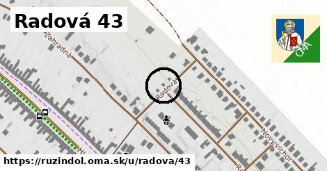 Radová 43, Ružindol