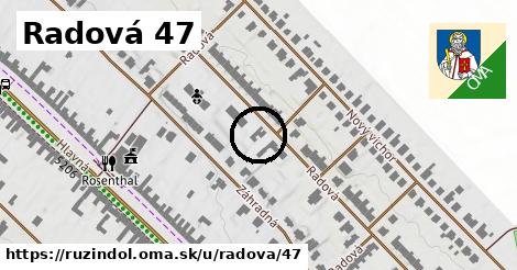 Radová 47, Ružindol