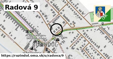 Radová 9, Ružindol