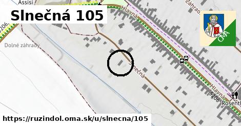 Slnečná 105, Ružindol