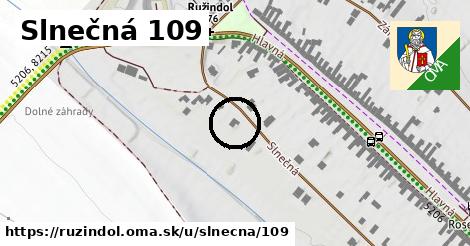 Slnečná 109, Ružindol