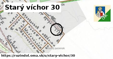 Starý víchor 30, Ružindol