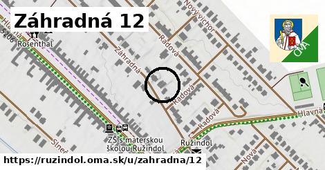 Záhradná 12, Ružindol