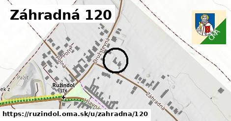 Záhradná 120, Ružindol