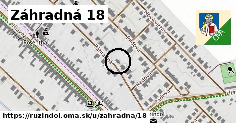 Záhradná 18, Ružindol