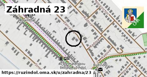 Záhradná 23, Ružindol