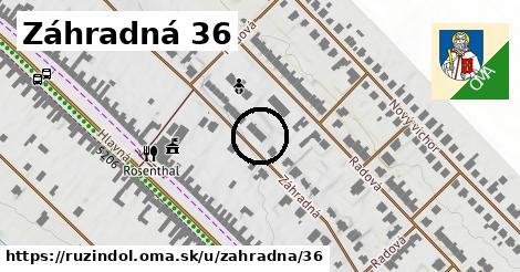 Záhradná 36, Ružindol