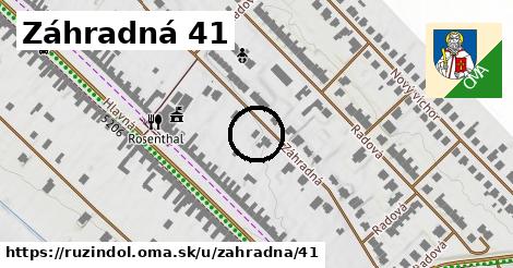 Záhradná 41, Ružindol