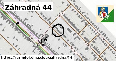 Záhradná 44, Ružindol