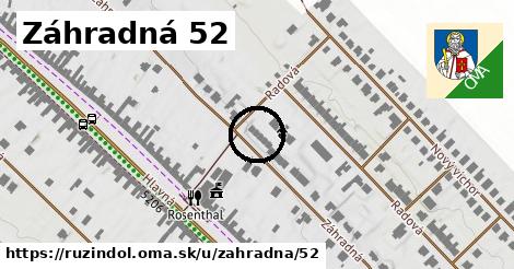 Záhradná 52, Ružindol