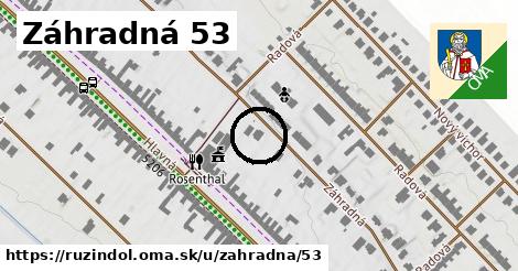 Záhradná 53, Ružindol