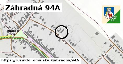 Záhradná 94A, Ružindol