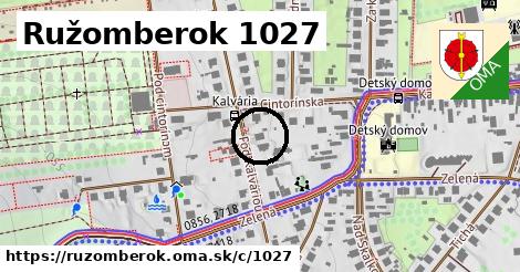 Ružomberok <span class="supisne">1027</span>