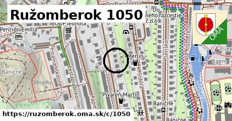 Ružomberok <span class="supisne">1050</span>
