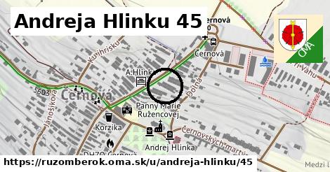 Andreja Hlinku 45, Ružomberok