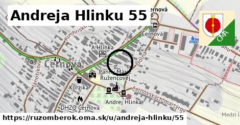 Andreja Hlinku 55, Ružomberok