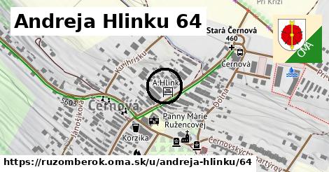 Andreja Hlinku 64, Ružomberok