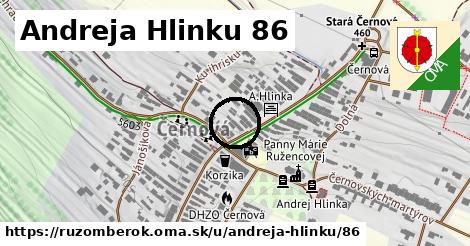 Andreja Hlinku 86, Ružomberok