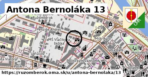 Antona Bernoláka 13, Ružomberok