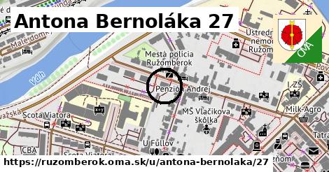 Antona Bernoláka 27, Ružomberok