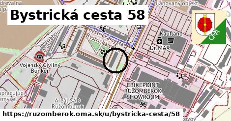 Bystrická cesta 58, Ružomberok