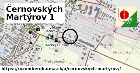 Černovských Martýrov 1, Ružomberok