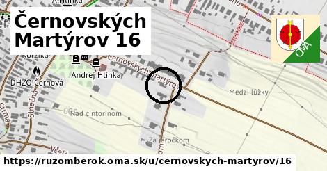 Černovských Martýrov 16, Ružomberok