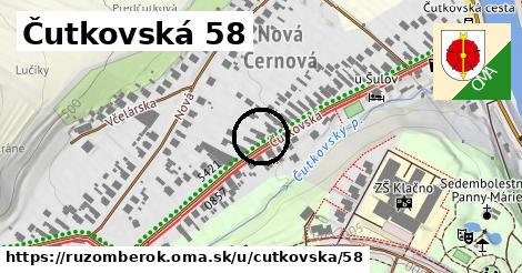 Čutkovská 58, Ružomberok