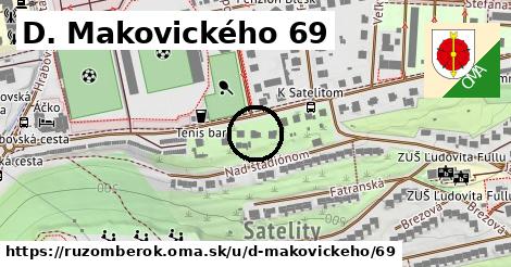 D. Makovického 69, Ružomberok