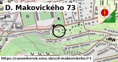 D. Makovického 73, Ružomberok