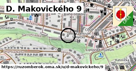 D. Makovického 9, Ružomberok